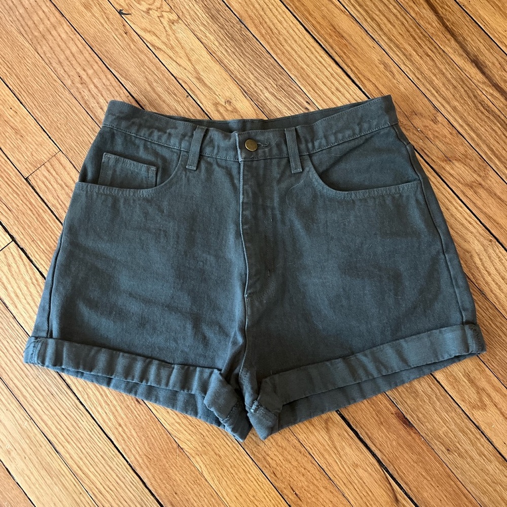 High waisted shorts